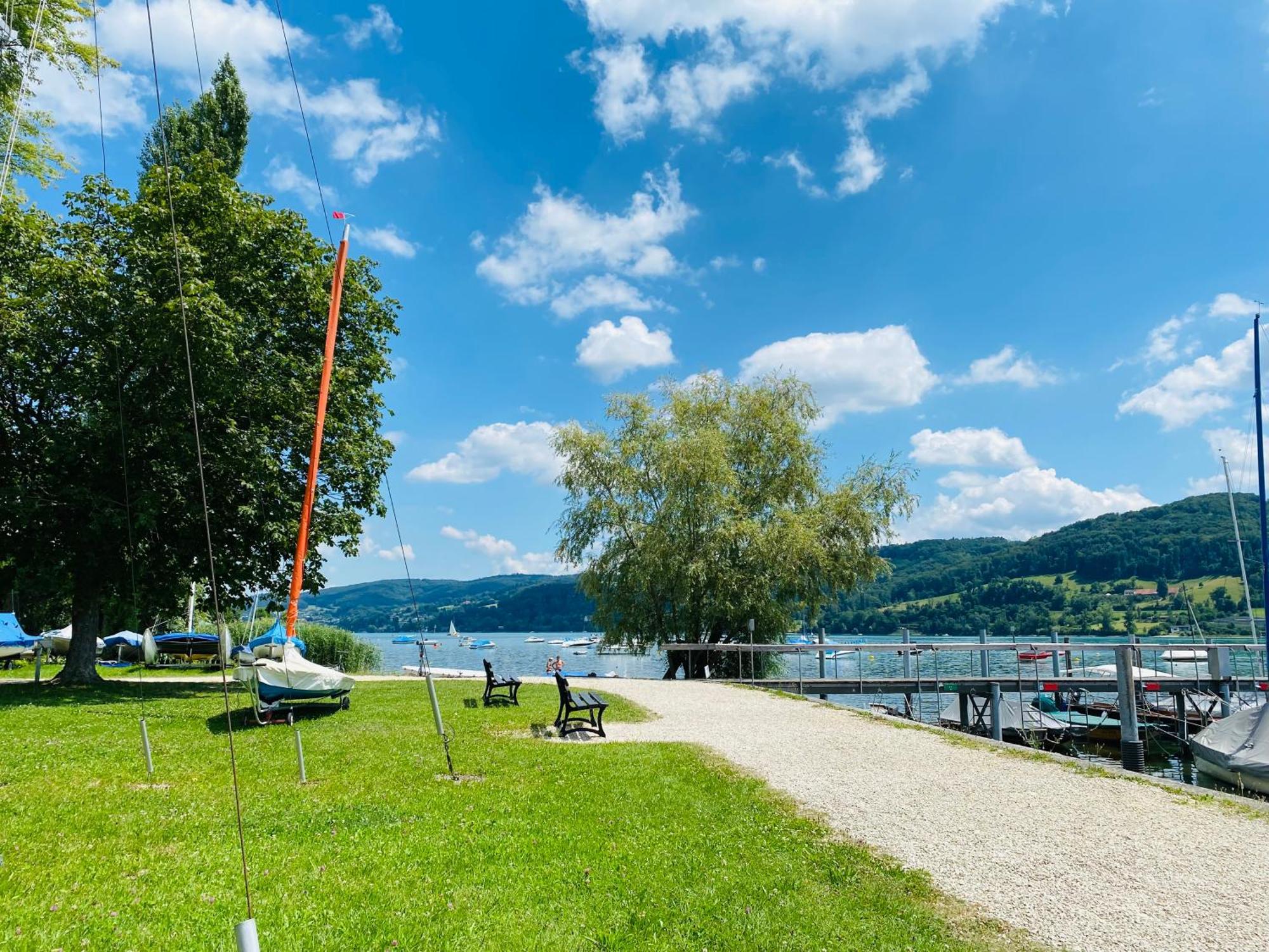 Gartenapartment Auf Der Hoeri In Wangen Ohningen Exterior foto