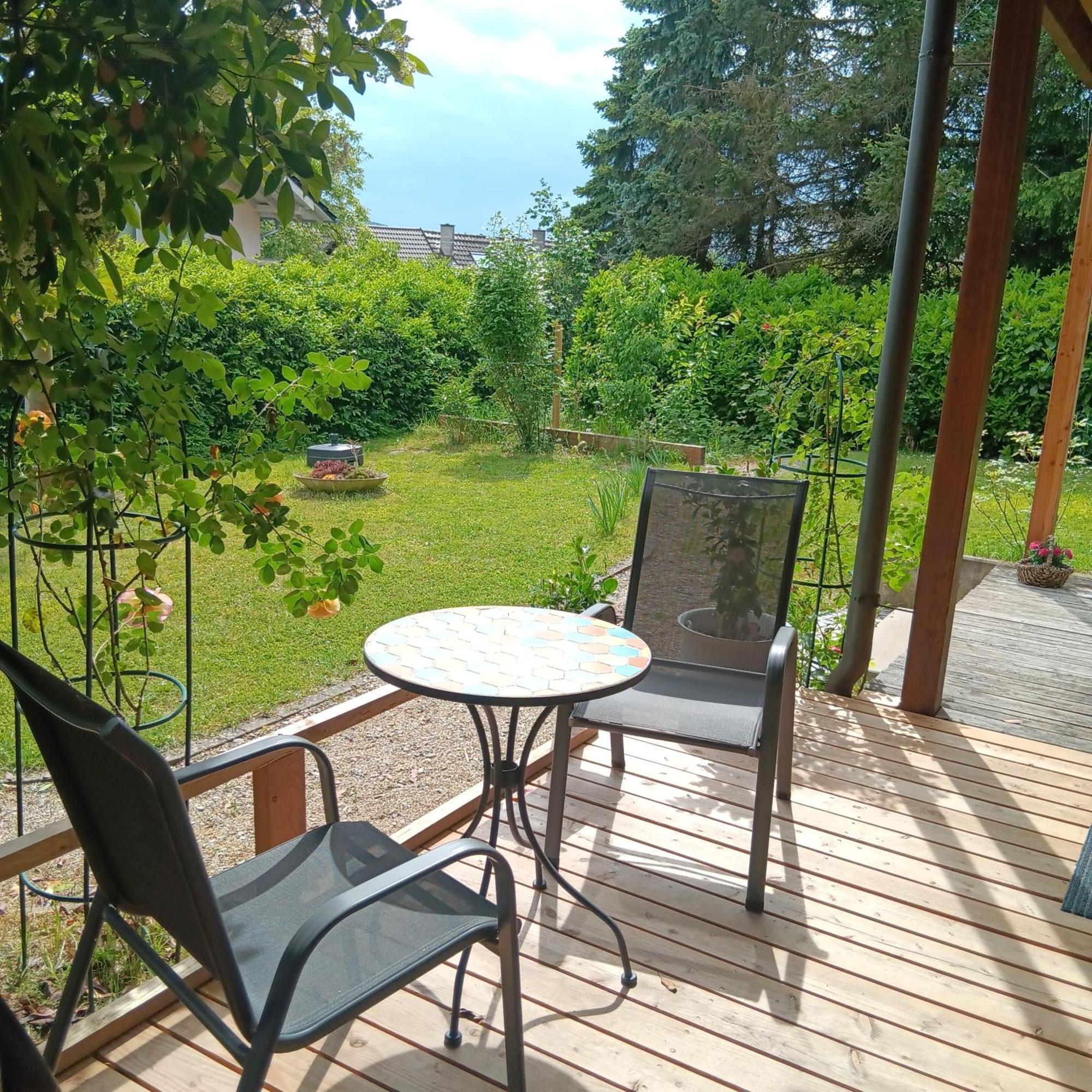 Gartenapartment Auf Der Hoeri In Wangen Ohningen Exterior foto